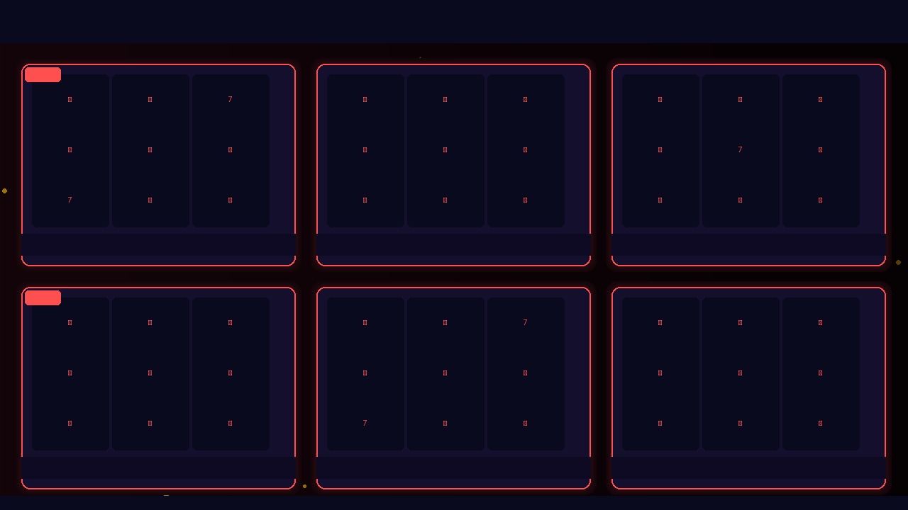 شبكة عرض العاب السلوتس المميزة مع رموز البوكر وال jackpot